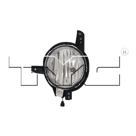 Tyc TYC FOG LIGHT ASSEMBLY 19-12081-00
